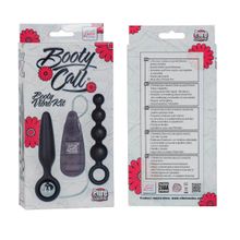 California Exotic Novelties Набор черных анальных вибраторов Booty Call Booty Vibro Kit