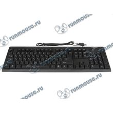 Клавиатура Gembird "KB-8300U-BL-R", 104кн., водостойкая, черный (USB) (ret) [125279]