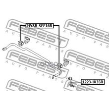Тяга Стабилизатора | Зад Прав Лев | Hyundai Ix35 Tucson 10my 2009-2015 Febest арт. 1223IX35R