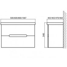 BelBagno Тумба с раковиной LUXURY SOFT 800 Metallo