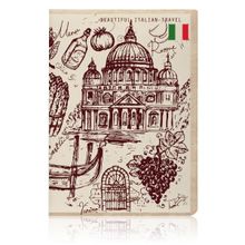 Обложка для паспорта Italy Vintage