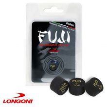 Наклейка для кия Longoni Fuji Black ?13мм Soft 1шт.