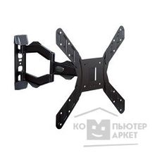 Kromax GALACTIC-45 black, Кр. стал. наст. для TV 22"-65", max 35 кг, 5 ст св., нак. 3+10 , пов. 180 , от ст. 60-492 мм, max VESA 400x400 мм.