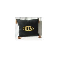  Подушка Kia черная с кистями золото