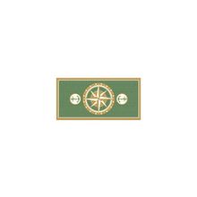 Люберецкие ковры Ковер МОРСКОЙ зеленый цвет с меланжем 20532