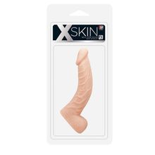 Dream Toys Телесный фаллоимитатор с ярко выраженным венозным узором XSKIN 7.5 PVC DONG - 19 см. (телесный)