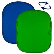 Фон складной Lastolite LC5687 хромакей 1,5x1,8м синий зеленый