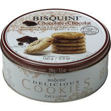 Датское печенье Bisquini с кусочками  шоколада Bisquini 150г