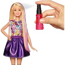 Barbie (MATTEL) Barbie DWK49 Барби Игровой набор "Цветные локоны" DWK49