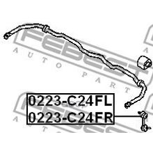 Тяга Стабилизатора | Перед Лев | Nissan Serena C24 1999.06-2005.05 [Jp] Febest арт. 0223C24FL