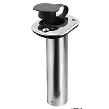 Osculati Flush-mount SS rod holder 42 mm 90°, 41.211.72