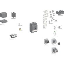 3П КЛЕМ.ЗАГЛУШ. ДЛЯ ПОСЛ.СОЕД.NSX100-250 | код. LV438325 | Schneider Electric