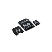 Карта памяти Kingston micro SDHC 8 Гб (SDC4 8GB-2ADP)