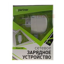 Сетевое зарядное устройство Partner для iPhone 5 6 1000mA