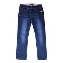 Crockid для девочек темно синие с потертостями