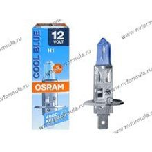 Лампа галоген 12V Н1 55W P14.5s OSRAM белая 64150CBI