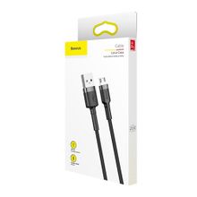 Baseus Кабель Baseus Cafule USB - microUSB black 2m