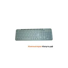 Клавиатура Gembird KB-8300M-R белая, доп.клавиши, PS 2
