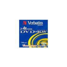 Диск   DVD+RW 4.7Gb Verbatim 4x  Slim  &lt;43636297&gt;