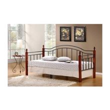 Кровать AT-9058 (Размер кровати: 160Х200, Цвет: Rose oak - Темная вишня)