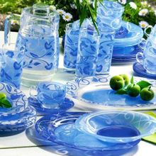 Столовый сервиз Luminarc PLENITUDE BLUE ПЛЕНИТЮД БЛЮ 40 предметов 6 персон