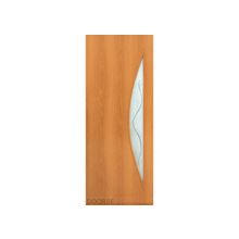 Ламинированная дверь. модель 4с5ф (Цвет: Итальянский орех, Размер: 600 х 1900 мм., Комплектность: + коробка и наличники)