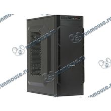 Корпус Minitower Zalman "ZM-T1 Plus", mATX, черный (без БП) [122727]