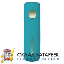 Внешний аккумулятор ROBITON POWER BANK Li3.4 IRIS (голубой) 3350мАч