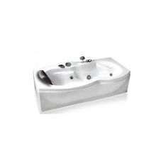 Ванна акриловая асимметричная 172x85, гидромассажная, левая правая, H2O