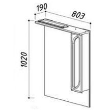 Мебель для ванной Belux Лира 80 L