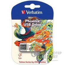 Verbatim USB Drive 16Gb Mini Tattoo Edition Phoenix 049887