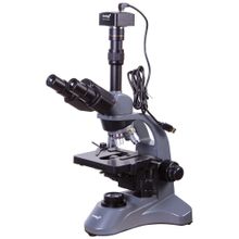 Микроскоп LEVENHUK D740T серый