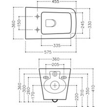 Унитаз подвесной Jaguar Aria (ARS-WHT-39951) микролифт