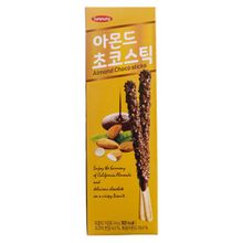 Sunyoung Almond Choco Stick Печенье "Палочки шоколадные с миндалем", 54 г