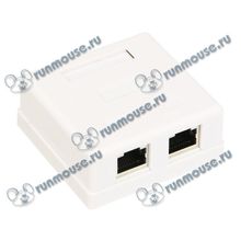 Розетка RJ-45 (FTP) 5e кат. двойная [78486]