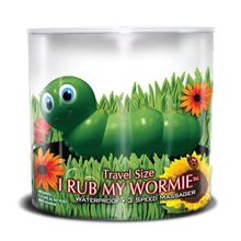 Big Teaze Toys Вибратор-гусеница I Rub My Wormie Green