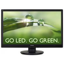 Монитор viewsonic va2445-led vs15453, 23.6" (1920x1080), tn, vga (d-sub), dvi