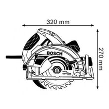 Bosch Дисковая пила Bosch GKS 65 (0601667000)