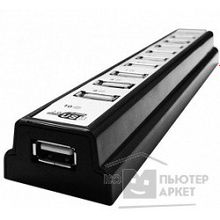 Cbr CH-310 USB-концентратор, 10 портов, активный, USB 2.0 220В Black