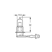 Hella Marine Лампочка для прожекторов Hella Marine H3 BYC1255 12 В 55 Вт