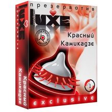 Luxe Презерватив LUXE  Exclusive   Красный Камикадзе  - 1 шт.