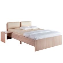 Кровать МЕЛИССА с мягкой спинкой 120x200 Вишня  Verdi 05 (эко кожа)