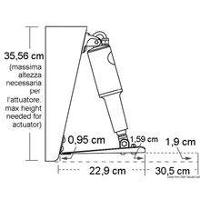 Osculati Lenco Standard trim tab kit 305 x 610 mm, 51.250.08