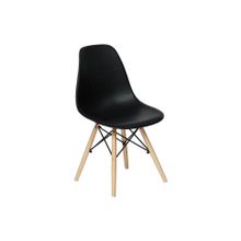 Tetchair Стул CINDY (EAMES) (mod. 001), черный black 4 штуки