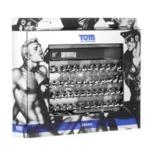 XR Brands Поводок из металла Tom of Finland (серый)