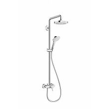 Душевая система Hansgrohe Croma Select E 180 2jet Showerpipe 27258400