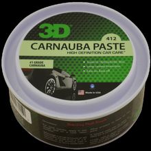 Твердый воск 3D Carnauba Paste Wax Paste 412 0,33 л