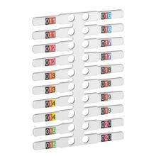 Заготовка этикеток Logicab 2 - для проводов - для держателя Memocab 4x30 мм | код 038712 | Legrand