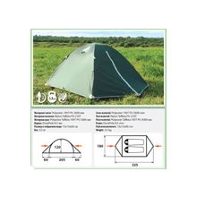 COMFORTIKA Палатка COMFORTIKA Trekker 2 Plus