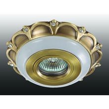 Novotech 370034 ASTER точечный светильник (встраиваемый, хрустальный)